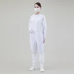 AS ONE Cleanroom Coverall FT191C (Cool Feeling·Sweat-Absorbent Type), 방진복 이음복·FT191C(흡한·냉감 타입)