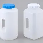 AS ONE Wide-Mouth Bottle with Handle PP, 손잡이형 PP 병·광구