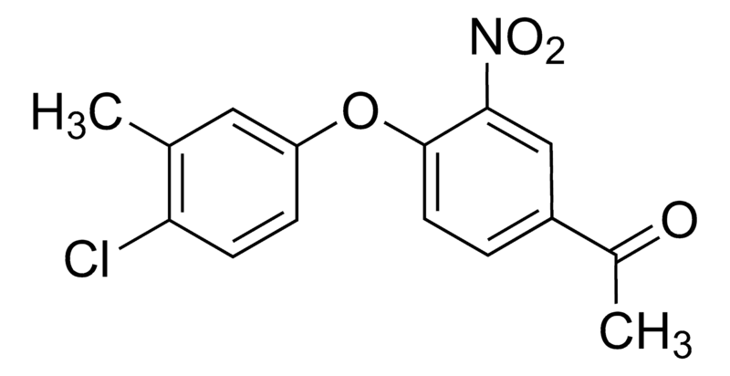 Merck 1-(4-(4-Chloro-3-methylphenoxy)-3-nitrophenyl)ethanone