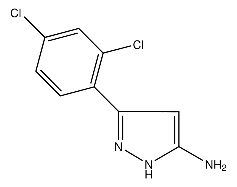 Merck 3-(2,4-dichlorophenyl)-1H-pyrazol-5-amine
