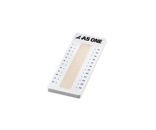 AS ONE Wax Microplate (24 Stands) For Hematocrit Tube, 10 Pieces