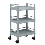 AS ONE Mobile Storage Cart 3 Sages 540 x 370 x 875 (With Guard Frame) MSO11F