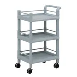 AS ONE Mobile Storage Cart 3 Sages 610 x 370 x 885 (With Guard Frame And Handle) MSO11H