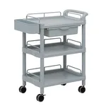 AS ONE Mobile Pocket Cart (With Drawer) 3 Sages 650 x 410 x 867 MP61BG