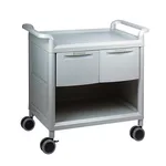AS ONE Mobile Store Cart (Storage Case Included) Shallow Type 2 Pieces MS24C