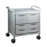 AS ONE Mobile Store Cart (Storage Case Included) Shallow Type 4 Pieces, Deep Type 2 Pieces MS24F