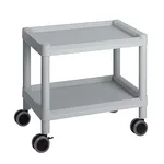 AS ONE Mobile Cart (Low-Floor Type) 532 x 368 x 500 Gray MC10