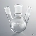 AS ONE 3 Neck Flask 100 Side Tube Ground Glass Joint 15/25and others