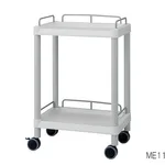 AS ONE Mobile Easy Cart (With Guard Frame: Gray) 2 Stages 532 x 368 x 819 ME11E