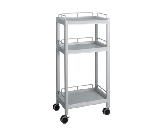 AS ONE Mobile Easy Cart (Tall Type/Regular 31) Gray 3 Sages Wiith Guard Frame　ME31G