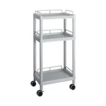 AS ONE Mobile Easy Cart (Tall Type/Regular 31) Gray 3 Sages Wiith Guard Frame ME31G