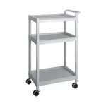 AS ONE Mobile Easy Cart (Tall Type/Wide 32) Gray 3 Stages ME32A