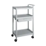 AS ONE Mobile Easy Cart (Tall Type/Wide 32) Gray 3 Stages Wiith Drawer ME32B