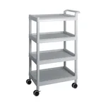 AS ONE Mobile Easy Cart (Tall Type/Wide 32) Gray 4 Stages ME32E