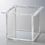 AS ONE Quartz Rectangular Container 100 x 100 x 100mmand others