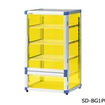 AS ONE Standard Desiccator BG (UVC) 574 x 517 x 1020mm Reinforced Plastic Shelf With Rubber Feetand others