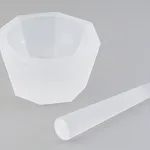 AS ONE Quartz Glass Mortar φ50 x φ60 x 20 with Pestleand others