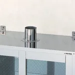AS ONE Exhaust Duct for Chemical Closet (100mmφ)and others