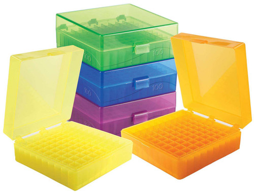 Heathrow Scientific 100-WELL MICROTUBE STORAGE BOX