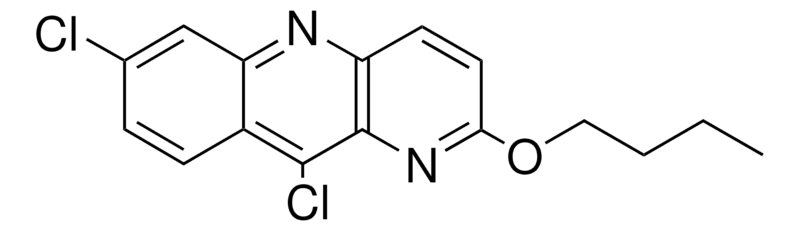Merck 2-BUTOXY-7,10-DICHLOROPYRIDO(3,2-B