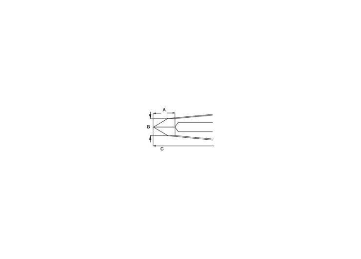 SIPEL 스트롱 컷팅 핀셋 315A-GW-EZ Tweezer