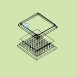 AS ONE Antistatic Insert Tray, 칩인서트트레이