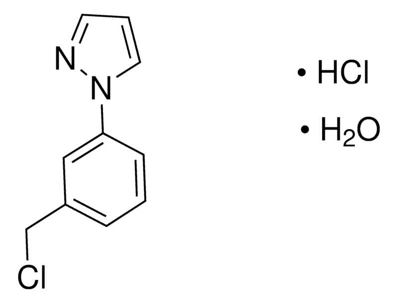 Merck 1-[3-(Chloromethyl)phenyl]-1H-pyrazole hydrochloride hydrate
