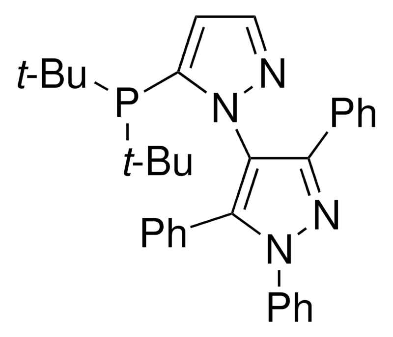 Merck 5-(Di-tert-butylphosphino)-1', 3', 5'-triphenyl-1'H-[1,4']bipyrazole