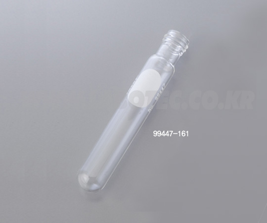 AS ONE Disposable Screw-Top Test Tube Glass, 디스포저블 스크루 시험관