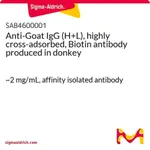 Merck Anti-Goat IgG (H+L), highly cross-adsorbed, Biotin antibody produced in donkey