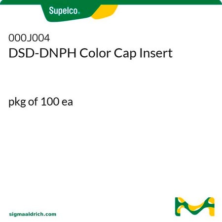 Merck DSD-DNPH Color Cap Insert