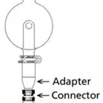 Merck CONNECTING ADAPTER FEMALE JOINT: ST/NS &