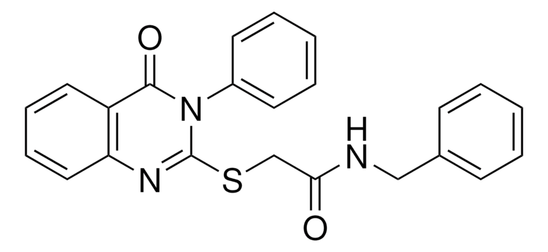 Merck N-BENZYL-2-((4-OXO-3-PHENYL-3,4--
