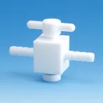 Flon Industry PTFE 2way bamboo shoot valves / PTFE2방밸브