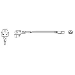 Thermo Fisher Scientific EVOS Power Cord, Type G (United Kingdom)