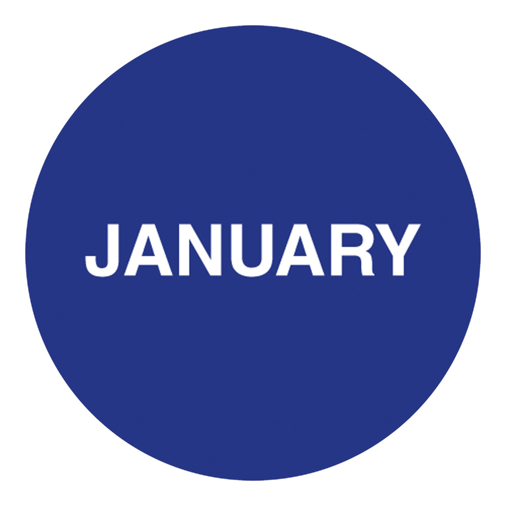 AS ONE Monthly Label (English), 만슬리 테이프 (영자)