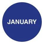 AS ONE Monthly Label (English), 만슬리 테이프 (영자)