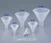 AS ONE Powder Funnel PP, 분말 깔때기(PP제)