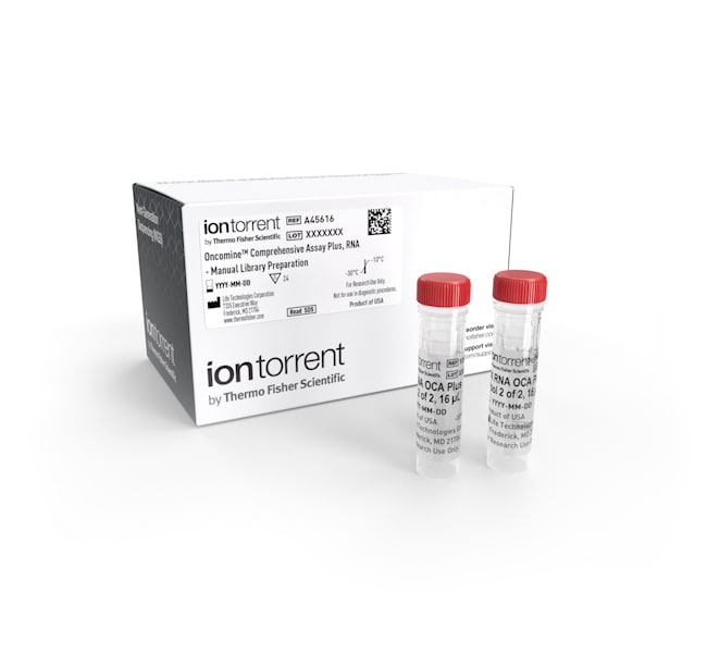 Thermo Fisher Scientific Oncomine Comprehensive Assay Plus RNA, manual library preparation
