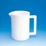 Flon Industry PTFE beakers with grip / 손잡이형PTFE비커