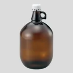 AS ONE Gallon Bottle Amber (Unwashed), 갈색 갤런병 (미세정)
