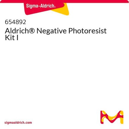 Merck Aldrich(R) Negative Photoresist Kit I