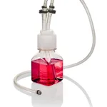 Thermo Fisher Scientific Standard Single-Use Bottle Assembly System, PETG, 2-port cap set, 125 mL, 1 case of 25