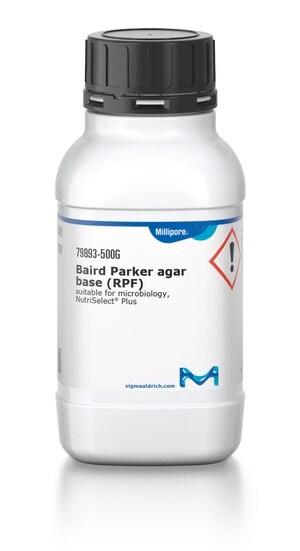 Merck Baird Parker agar base (RPF)NutriSelect&