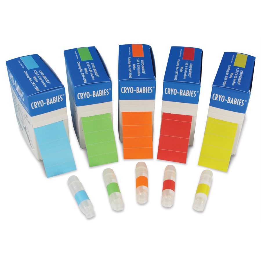 Heathrow Scientific Cryo-Babies And Cryotags Roll Of 1000