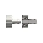 Male Large Bore Connector to 500 Series Barb, 3/16` (4.8 mm) ID Tubing
