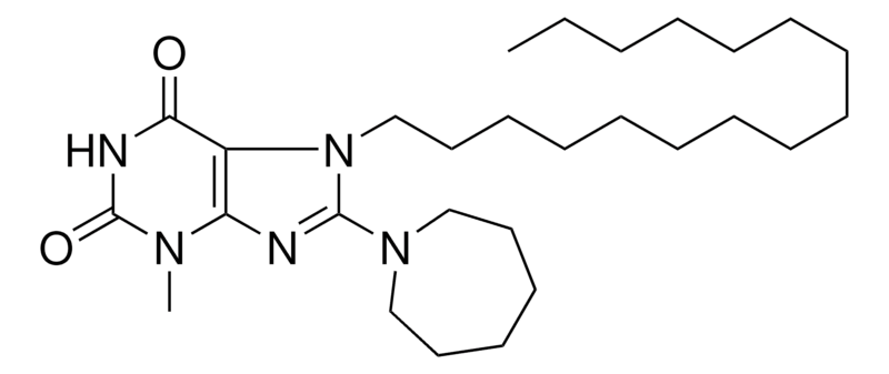Merck 8-AZEPAN-1-YL-7-HEXADECYL-3-ME - 10 MG&