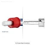 Daihan Science GL14~32 Red PBT Screwcapped PP & PTFE Hose Connector Kit<br>For GL14~32 Screw Th