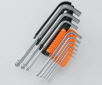 AS ONE Ball Point Hex Wrench  Set (9 pieces set), 볼렌치세트 (9점 세트)