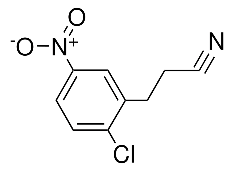 Merck 2-CHLORO-5-NITROHYDROCINNAMONITRILE